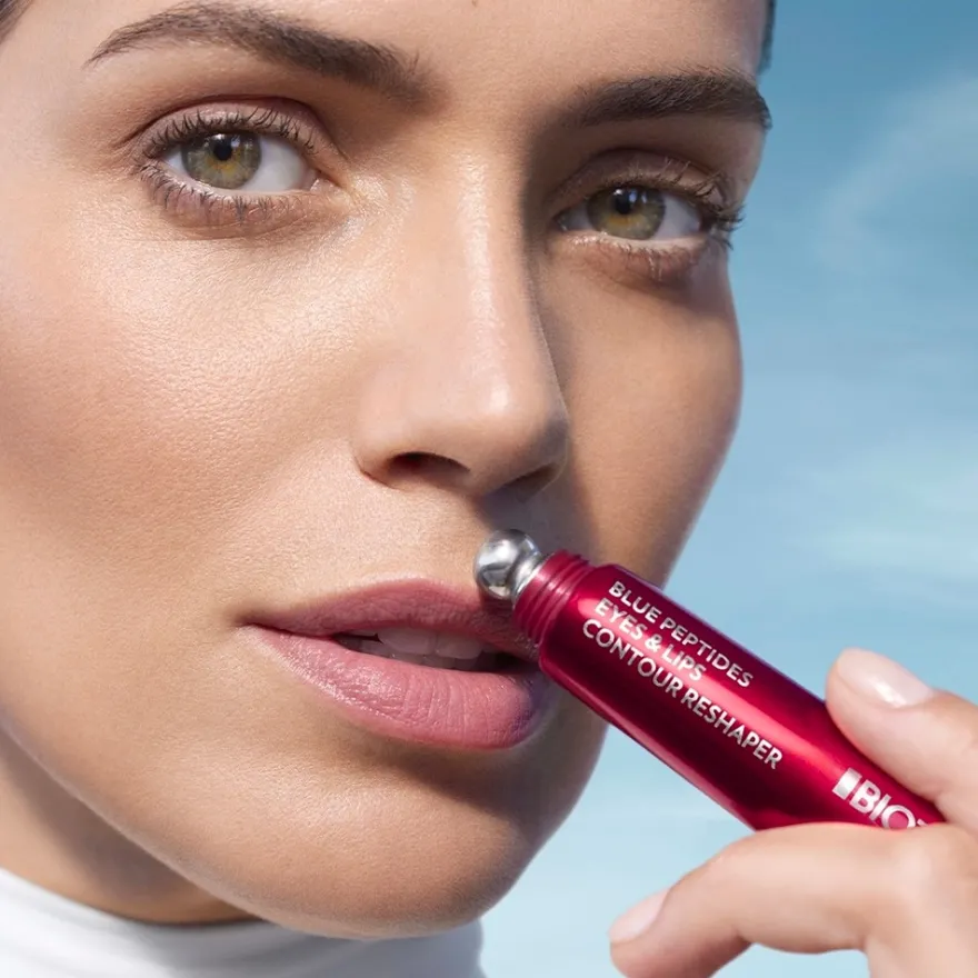 Biotherm Blue Peptides Eyes & Lips Contour Reshaper silmänympärys- ja huulivoide 15 ml