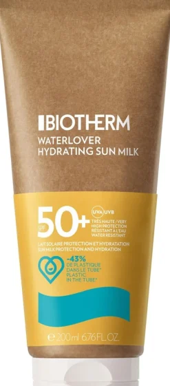 Biotherm Waterlover Hydrating Sun Milk SPF 50 aurinkovoide 200 ml
