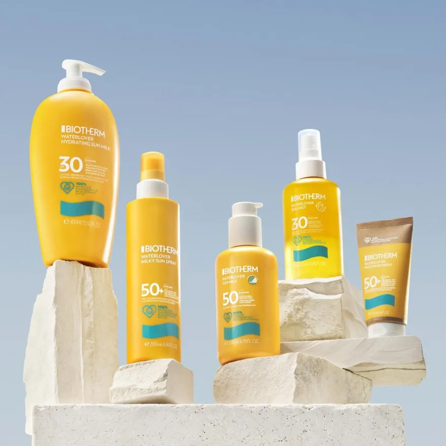 Biotherm Waterlover Sun Milk SPF50 aurinkovoide vartalolle ja kasvoille 200 ml