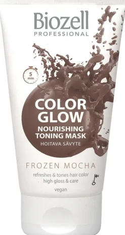 Biozell Color Glow Hoitava sävytenaamio Frozen Mocha 150ml