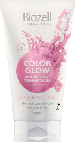 Biozell Color Glow Hoitava sävytenaamio Marshmallow 150ml