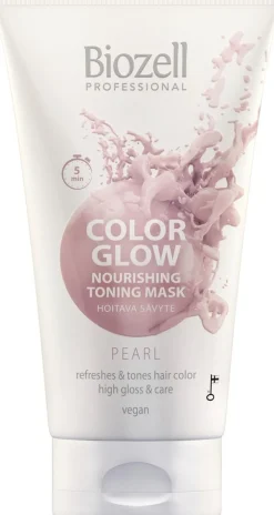 Biozell Color Glow Hoitava sävytenaamio Pearl 150ml