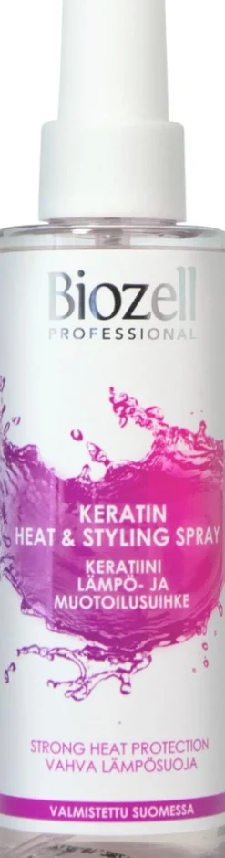 Biozell Professional Keratiini Lämpö- ja muotoilusuihke 150ml