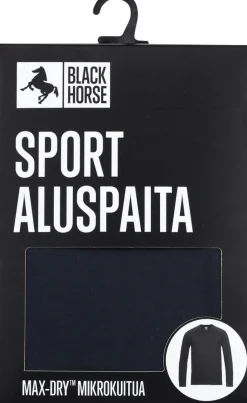 Black Horse miesten pitkähihainen urheilupaita I127