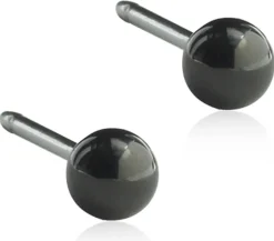 Blomdahl Black Ball korvakorut 3 mm