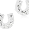 Blomdahl Brilliance Horseshoe Crystal korvakorut 7 mm