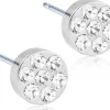 Blomdahl Brilliance Plenary Crystal korvakorut 5mm