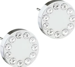 Blomdahl Brilliance Puck Crystal korvakorut 8mm