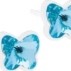 Blomdahl Butterfly Aquamarine korvakorut 5 mm