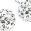 Blomdahl Crystal Ball White korvakorut 6 mm