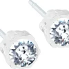 Blomdahl Crystal korvakorut 4 mm