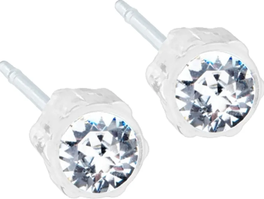 Blomdahl Crystal korvakorut 4 mm