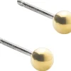Blomdahl Gold Ball korvakorut 3 mm