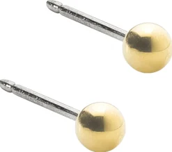 Blomdahl Gold Ball korvakorut 3 mm