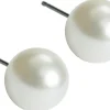 Blomdahl Pearl White korvakorut 6 mm