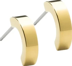 Blomdahl Pendant Plain Curved Gold korvakorut 10 mm