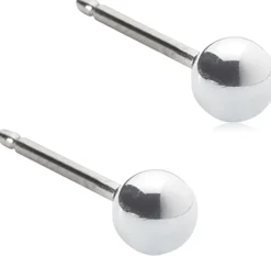 Blomdahl Silver Ball korvakorut 3 mm