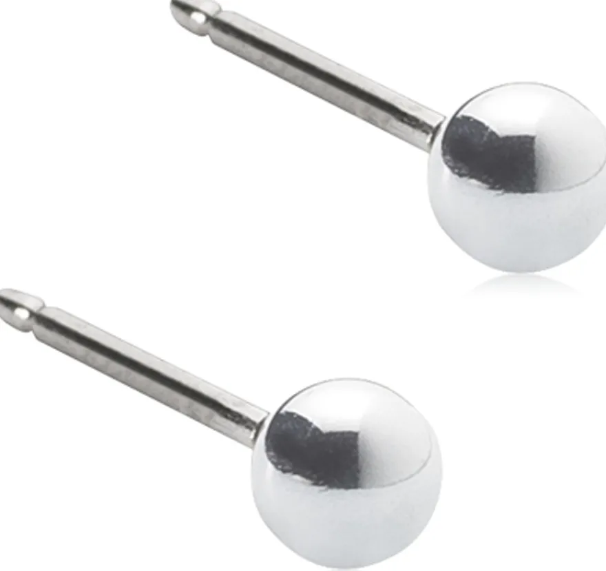 Blomdahl Silver Ball korvakorut 3 mm