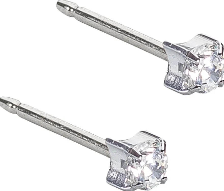 Blomdahl Tiffany White korvakorut 3mm