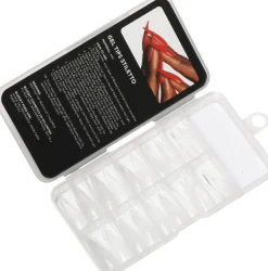 Bluesky Soft Gel Kokokynnen Tipit, Stiletto