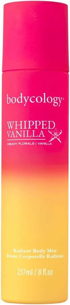 Bodycology Whipped Vanilla Radiant Body Mist 237ml -vartalosuihke