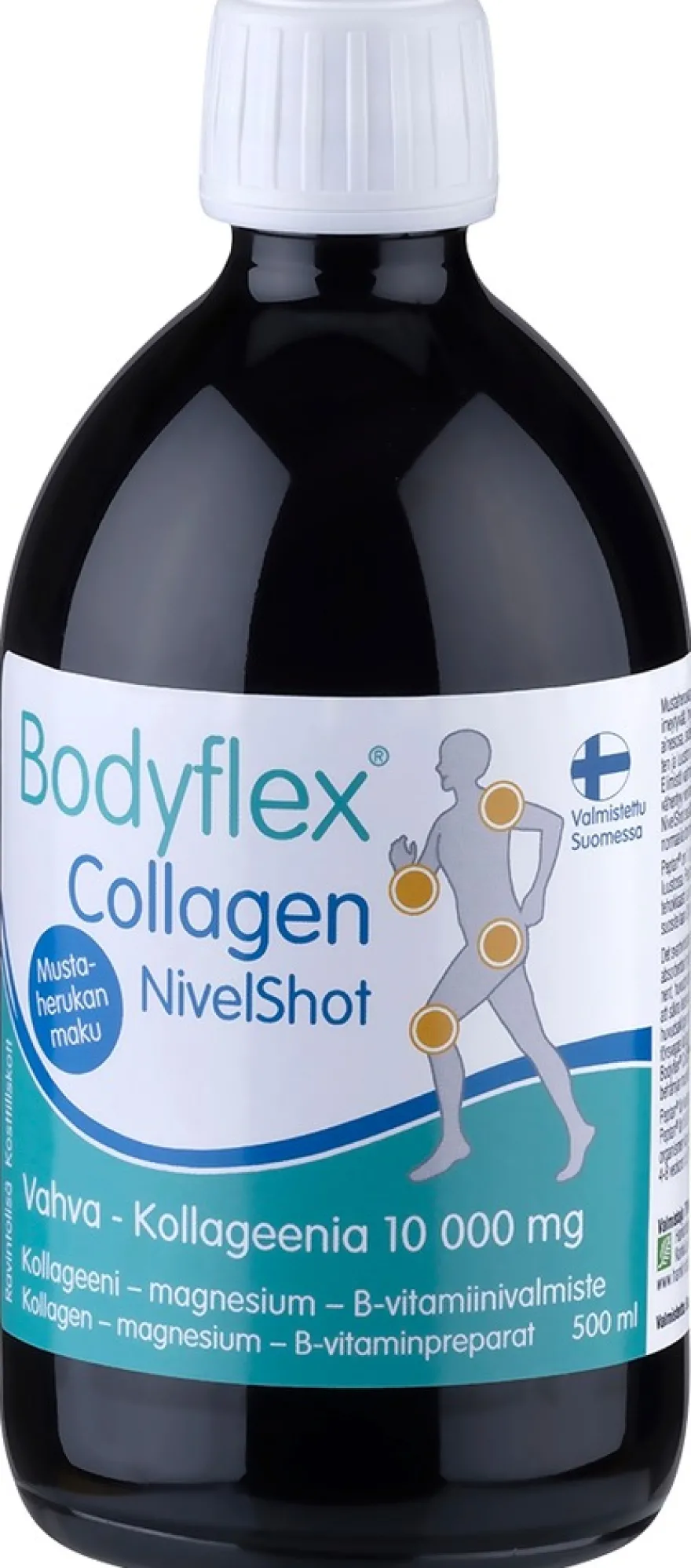 Bodyflex Collagen NivelShot kollageeni-magnesium-B-vitamiinivalmiste 500 ml