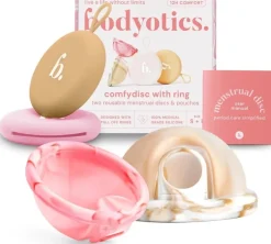 Bodyotics kuukautislevy beige/pinkki 2 kpl