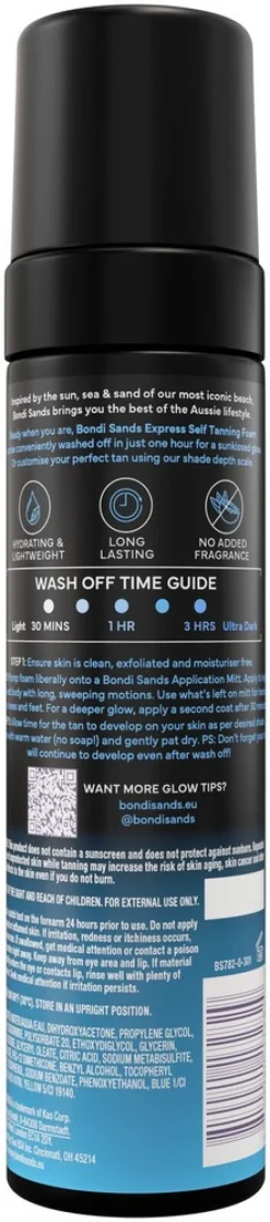 Bondi Sands Self Tanning Foam One Hour Express 200 ml