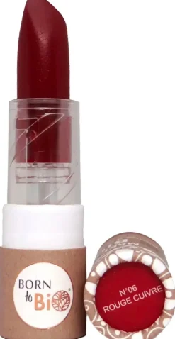 Born to Bio Organic Matt Lipstick N°5 - Mattahuulipuna Rouge Royal 3,5g
