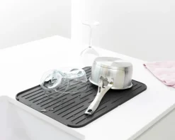Brabantia astiakuivausalusta silikoni dark grey