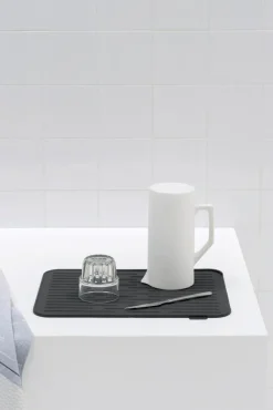 Brabantia astiakuivausalusta silikoni dark grey
