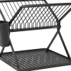 Brabantia astiankuivausteline kokoontaittuva dark grey