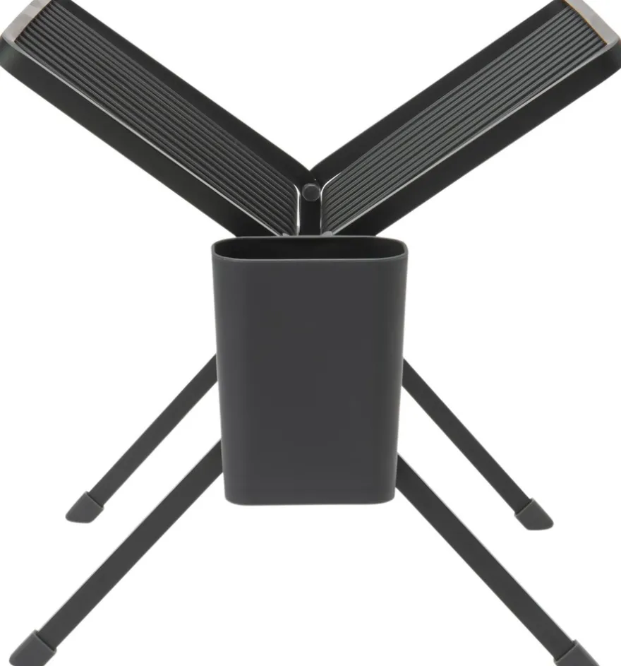 Brabantia astiankuivausteline kokoontaittuva dark grey