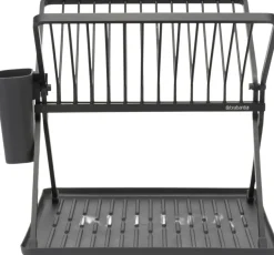 Brabantia astiankuivausteline kokoontaittuva dark grey