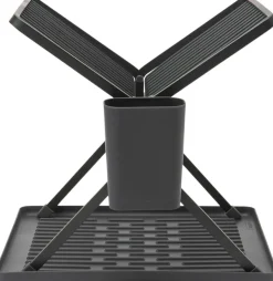 Brabantia astiankuivausteline kokoontaittuva dark grey