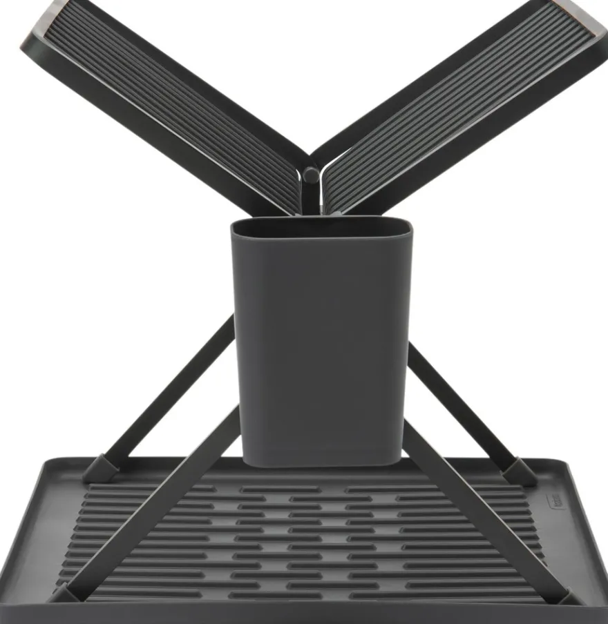 Brabantia astiankuivausteline kokoontaittuva dark grey