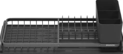 Brabantia kompakti astiankuivausteline dark grey