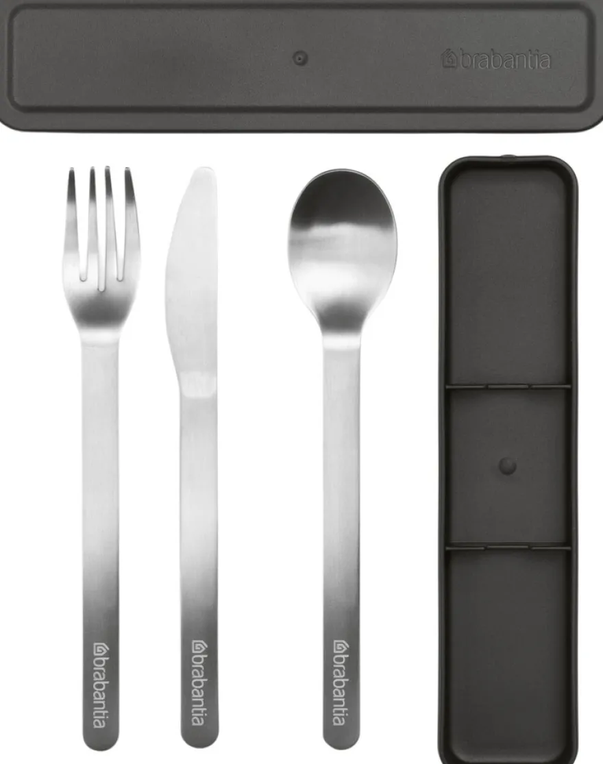 Brabantia Make & Take aterinsetti 3 osaa dark grey