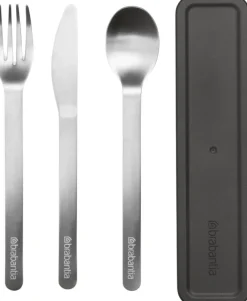 Brabantia Make & Take aterinsetti 3 osaa dark grey