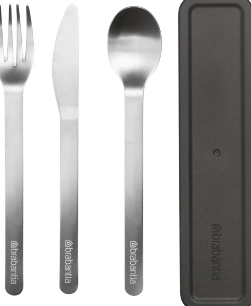 Brabantia Make & Take aterinsetti 3 osaa dark grey