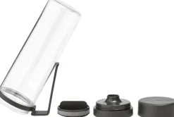 Brabantia Make & Take vesipullo siivilällä dark grey