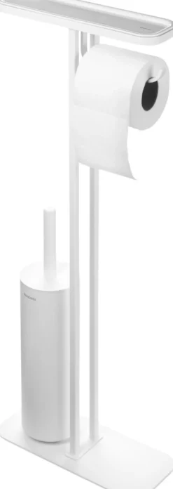 Brabantia MindSet WC-paperi ja harjateline mineral fresh white