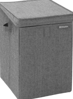 Brabantia pinottava pyykkikori 35L pepper black