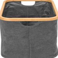 Brabantia pyykkikori kokoontaittuva 40L pepper black