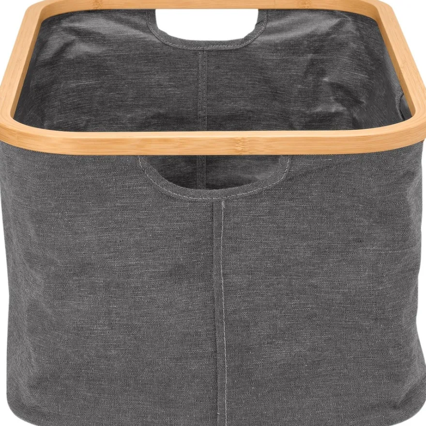 Brabantia pyykkikori kokoontaittuva 40L pepper black