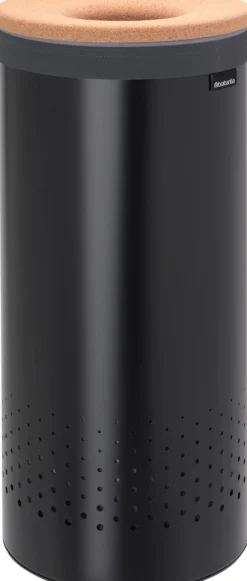 Brabantia pyykkikori korkkikansi 35L matt black