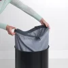 Brabantia pyykkikori korkkikansi 60L matt black