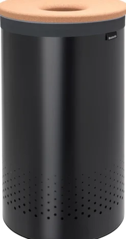 Brabantia pyykkikori korkkikansi 60L matt black