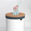 Brabantia pyykkikori 60L korkkikansi white