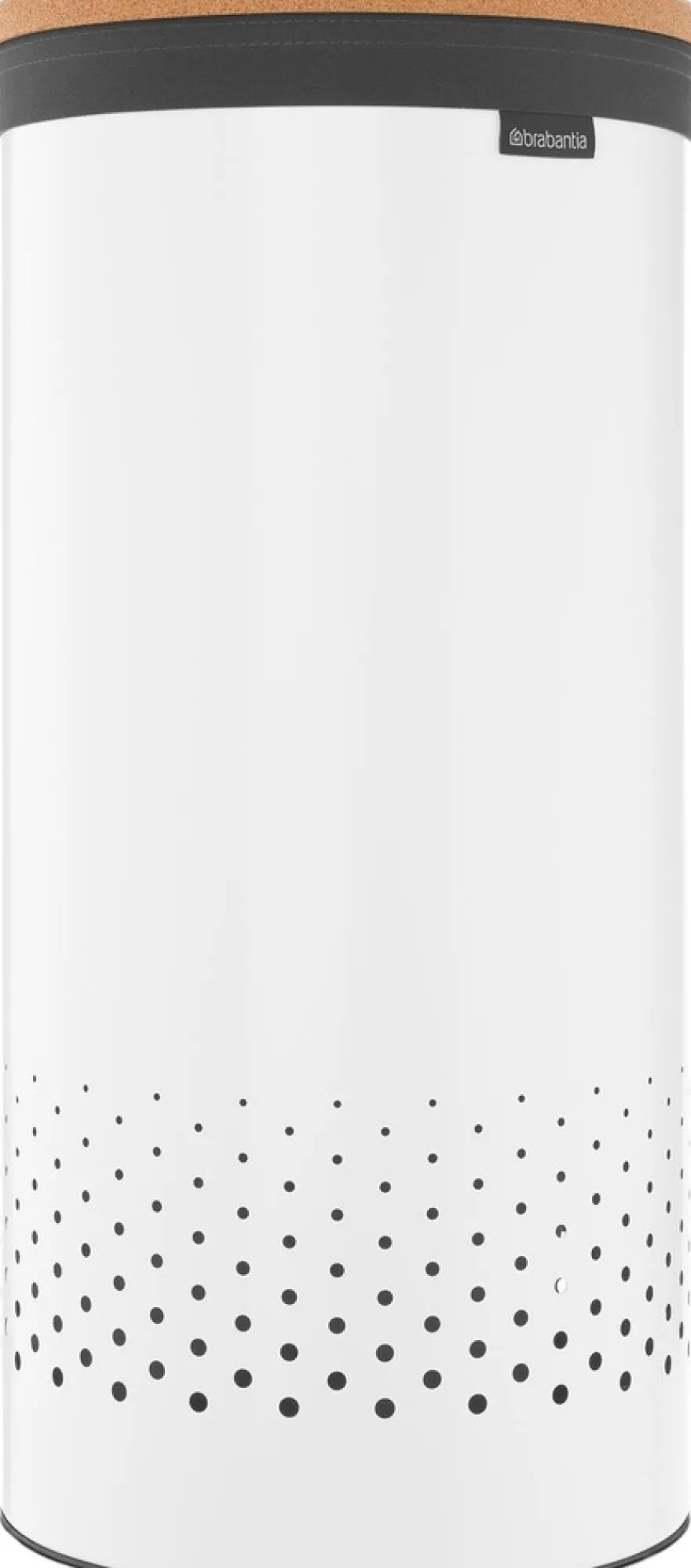 Brabantia pyykkikori 35L korkkikansi white
